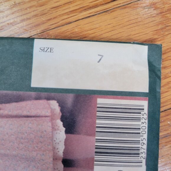 Laura Ashley McCalls 8973 Childrens Pinafore Dress Sewing Pattern Size 7 - Picture 3 of 6